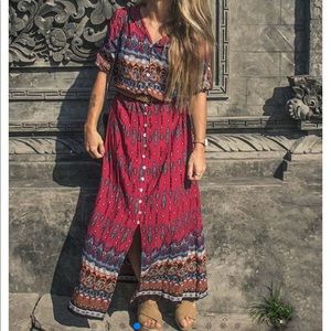 Women’s OShop BOHO dress. Small. BRAND NEW